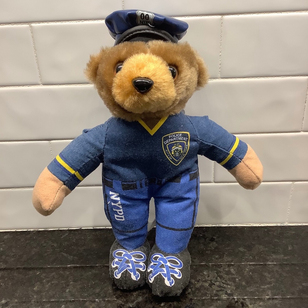 Good Stuff New York Policeman Bear 8.5"